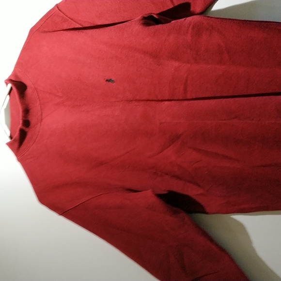Vintage polo Ralph Lauren Wine Red Mock Neck Sweaters size M - Picture 2 of 4